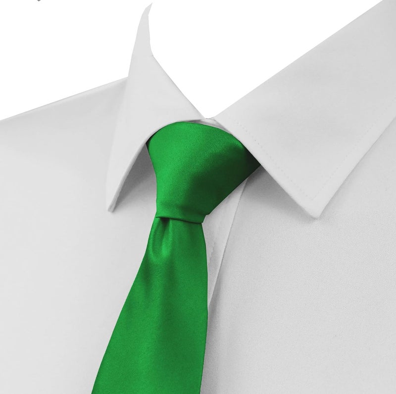 Trilece Ties for Men - Men's Solid Color Ties - Formal Neckties for Men - Neck Tie for Man - Image 3